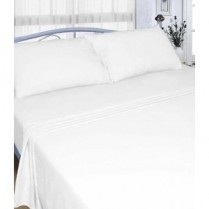 White Flannelette Sheet Set