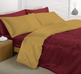 Com 7 pieces burdy red and gold satin chenille comforter set king charles matelasse scarlet bedspread 100 cotton bed bath beyond that looks so comfy throw in some bedroom red gold romantic design. product detail page