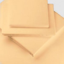 Peach Cot/ Baby Bed Duvet Cover and Pillowcase