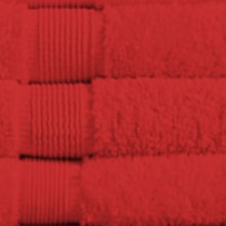 Red 500 gsm Egyptian Cotton Face Flannel