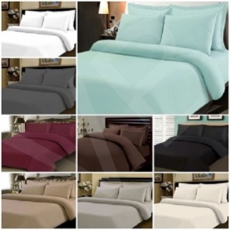 Duck Egg Green Viceroybedding 400 Thread Count 100/% Egyptian Cotton 12 deep Fitted Sheet Single Bed Size by
