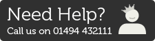 Need Help? Feel free to call us on 01494 432111