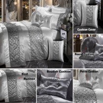 SPARKLE SEQUIN Luxury Diamante Duvet Quilt Cover Bedding Set