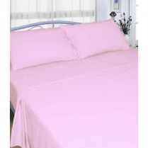 Blossom Pink Flannelette Sheet Set