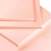 Percale Flat Sheets in PINK