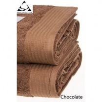 Pack of 2 Chocolate Brown Egyptian Cotton 650gsm Towel JUMBO Bath Sheet