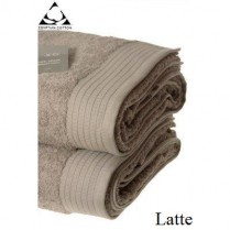 Pack of 2 Latte Egyptian Cotton 650gsm Towel JUMBO Bath Sheet